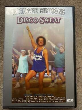 Richard Simmons Disco Sweat DVD